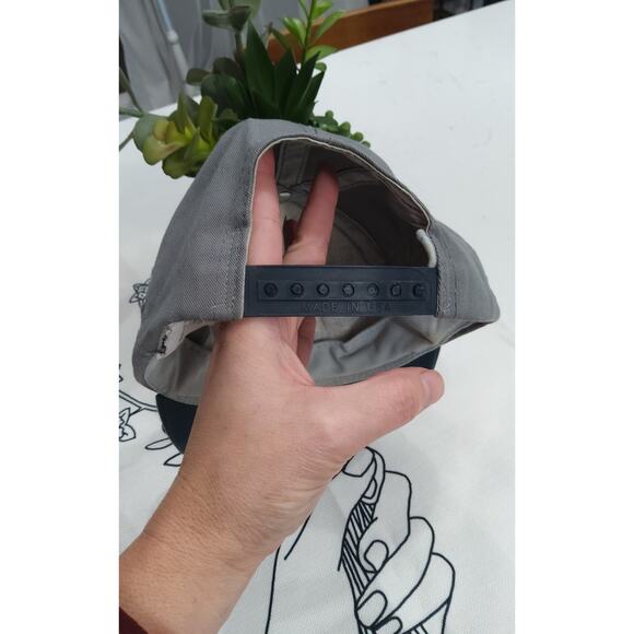 Vtg Space Jam Love your melon snapback hat 1991 Adults Looney Tunes gray o/s USA - Picture 7 of 9